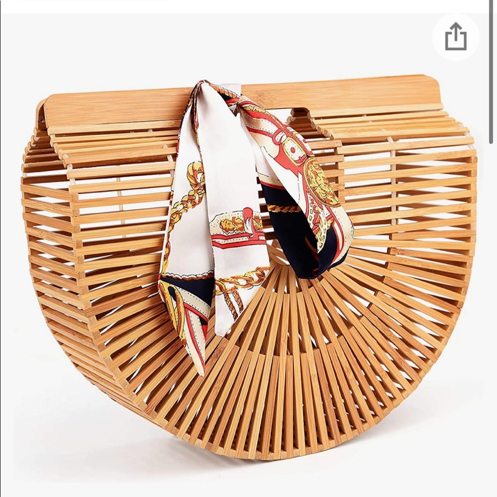 Bamboo beach purse